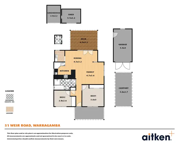 Floorplan of Homely house listing, 51 Weir Road, Warragamba NSW 2752