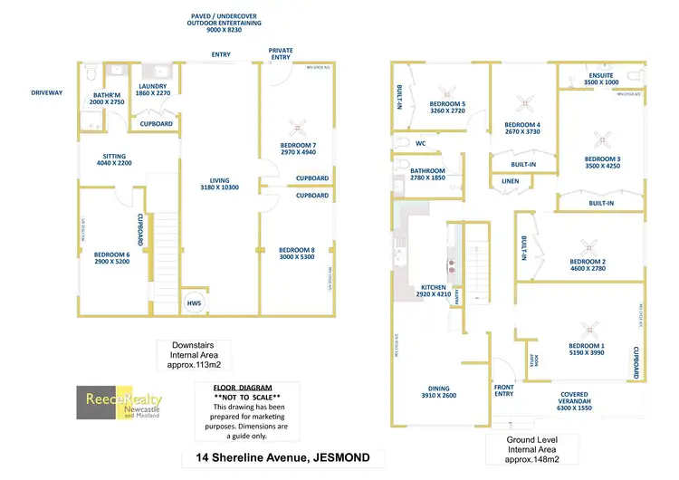 Floorplan of Homely house listing, 14 Shereline Avenue, Jesmond NSW 2299