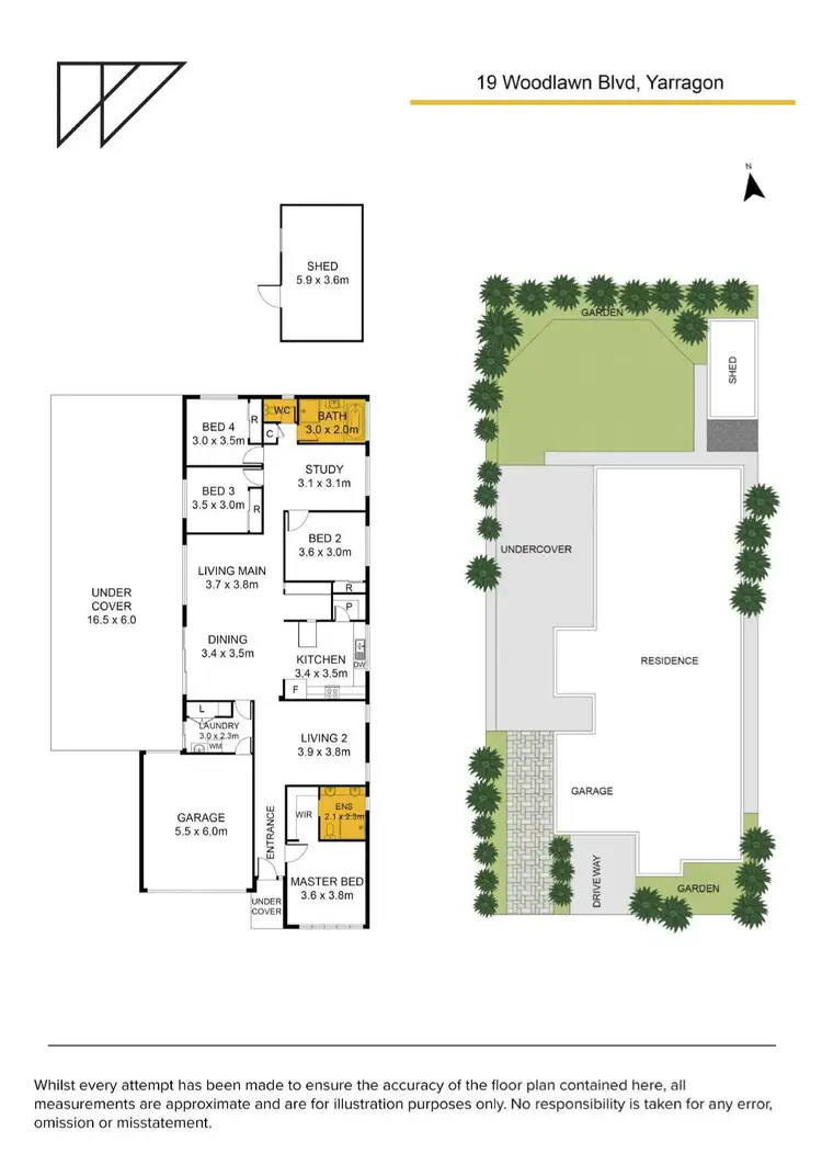 Floorplan of Homely house listing, 19 Woodlawn Boulevard, Yarragon VIC 3823