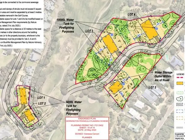 Floorplan of Homely land listing, 3-5 Hardwood Road, Cape Schanck VIC 3939
