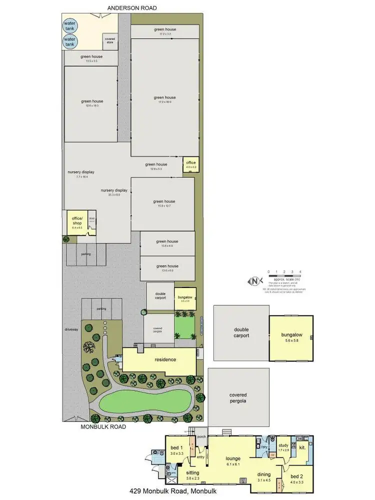 Floorplan of Homely house listing, 429 Monbulk Road, Monbulk VIC 3793