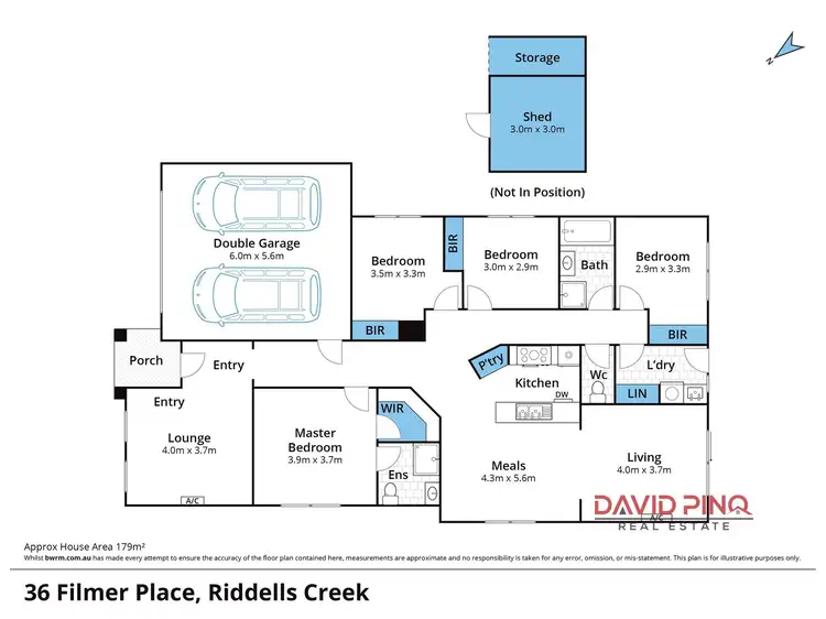 Floorplan of Homely house listing, 36 Filmer Place, Riddells Creek VIC 3431