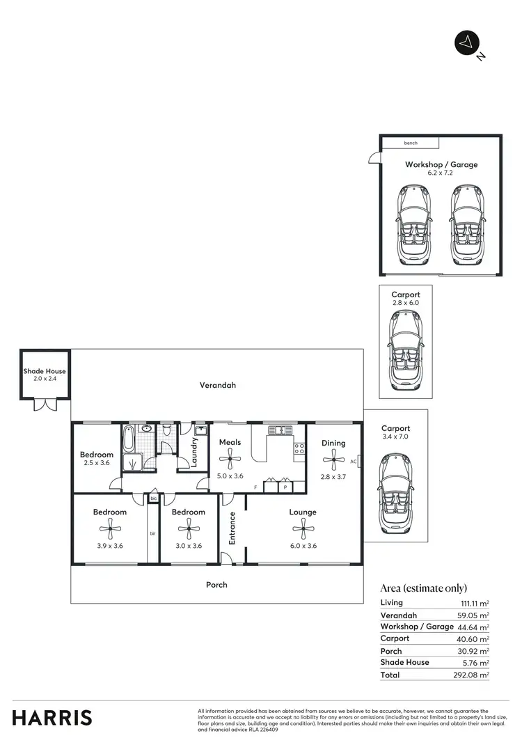 Floorplan of Homely house listing, 10 Stephens Avenue, Strathalbyn SA 5255