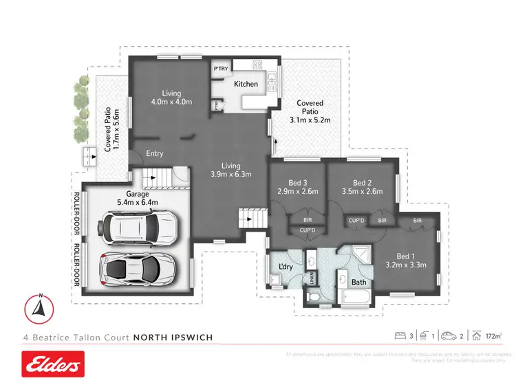 Floorplan of Homely house listing, 4 Beatrice Tallon Court, North Ipswich QLD 4305