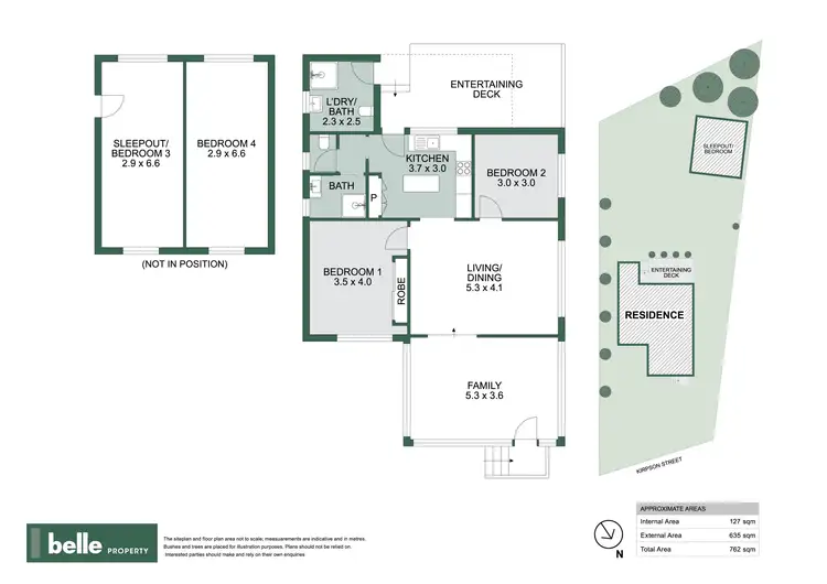 Floorplan of Homely house listing, 22 Kirpson Street, Berrara NSW 2540