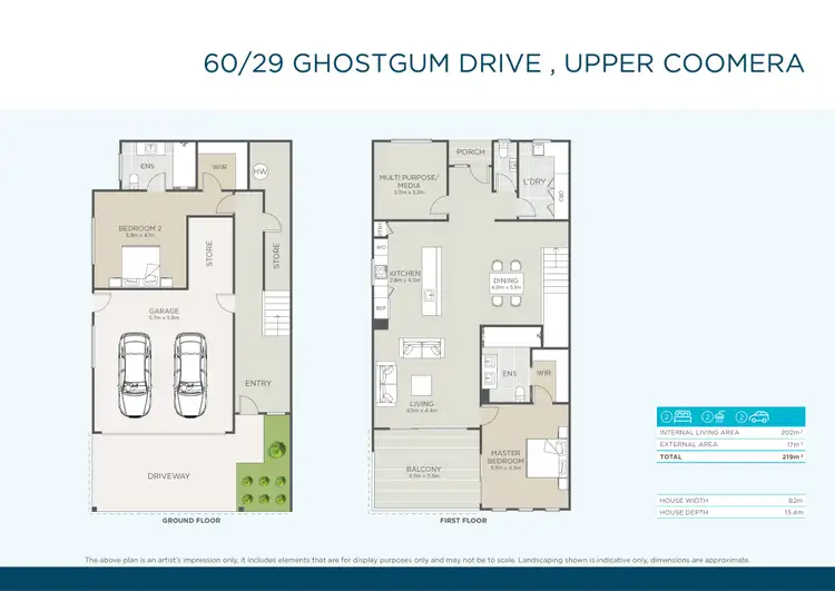 Floorplan of Homely retirement listing, 60/29 Ghostgum Grove, Upper Coomera QLD 4209