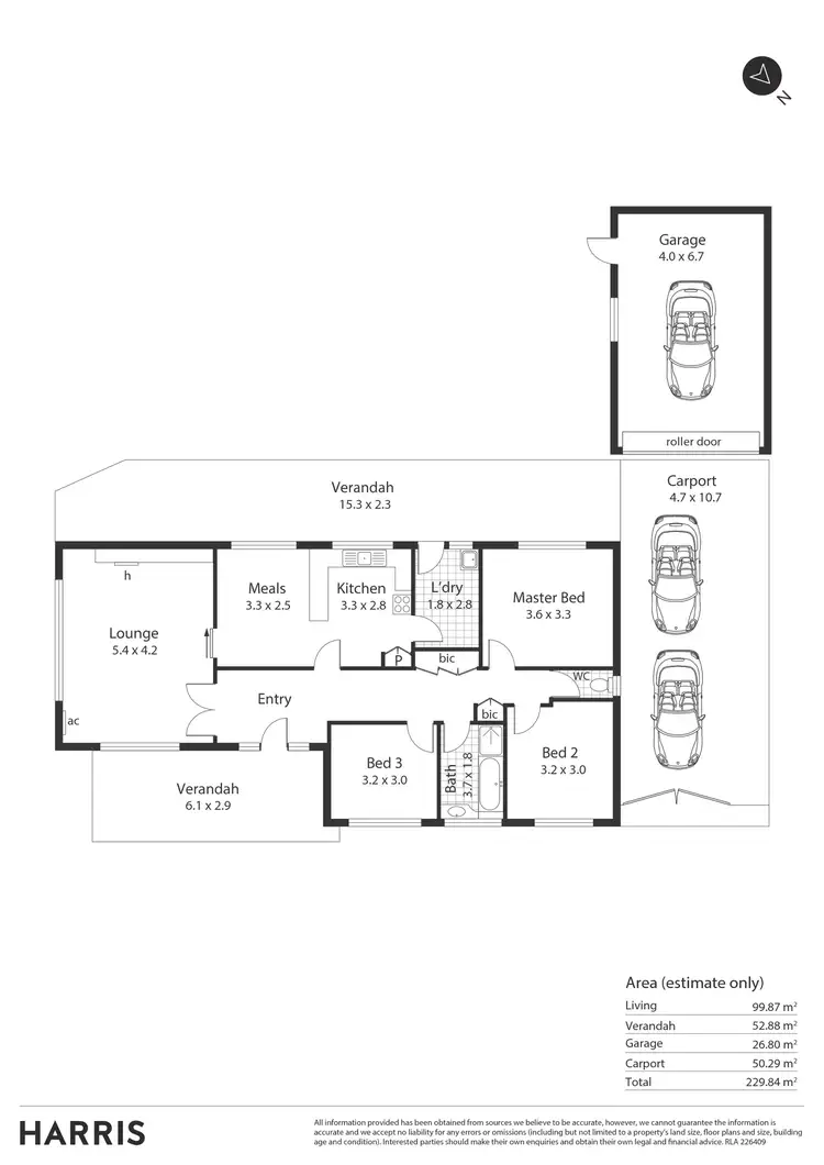 Floorplan of Homely house listing, 2 Maple Avenue, Parafield Gardens SA 5107