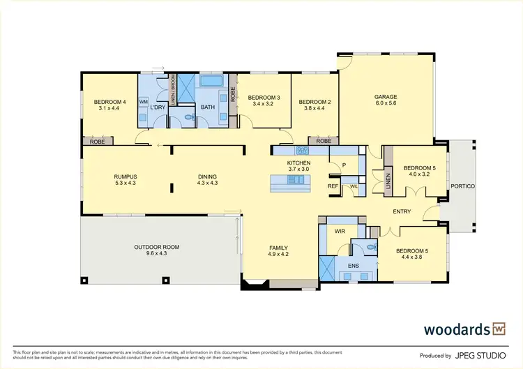 Floorplan of Homely house listing, 116 Knox Road, Romsey VIC 3434