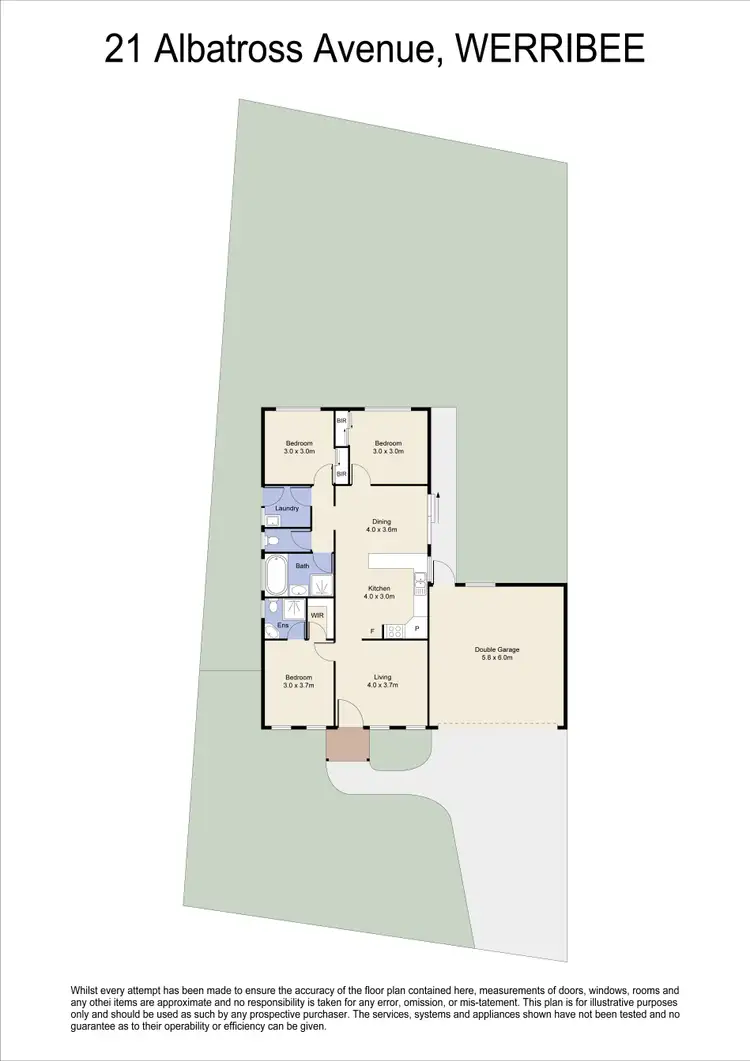 Floorplan of Homely house listing, 21 Albatross Avenue, Werribee VIC 3030