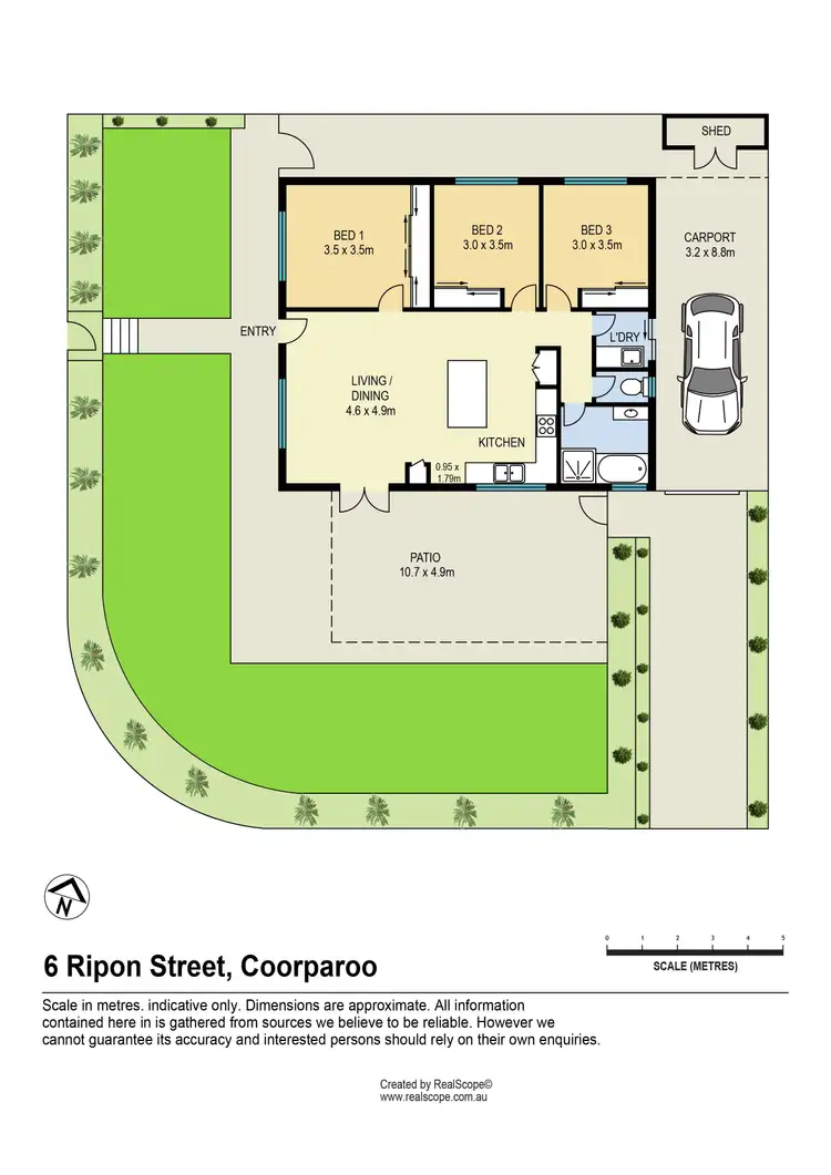 Floorplan of Homely house listing, 6 Ripon Street, Coorparoo QLD 4151