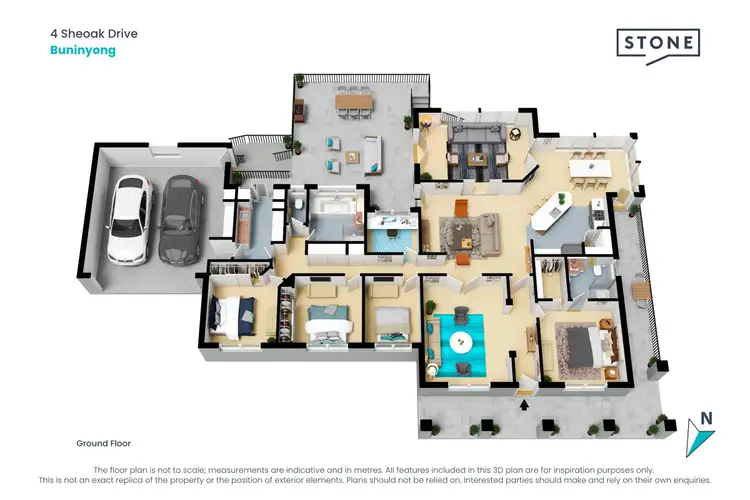 Floorplan of Homely house listing, 4 Sheoak Drive, Buninyong VIC 3357
