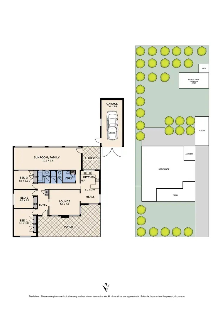 Floorplan of Homely house listing, 65 St Vigeons Road, Reservoir VIC 3073