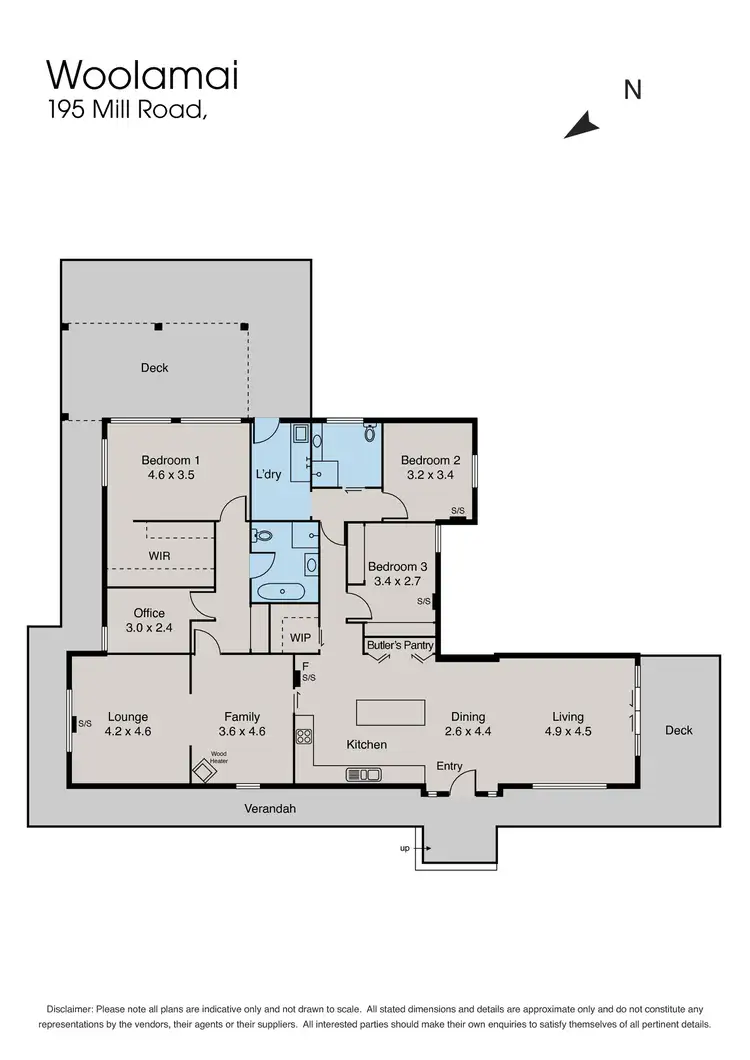 Floorplan of Homely house listing, 195 Mill Road, Woolamai VIC 3995