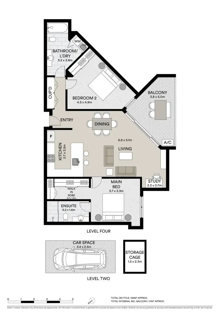 Floorplan of Homely apartment listing, 477/4 The Crescent, Wentworth Point NSW 2127