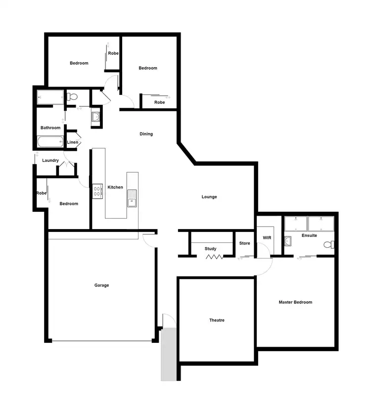 Floorplan of Homely house listing, 2 Goldfish Court, Burdell QLD 4818