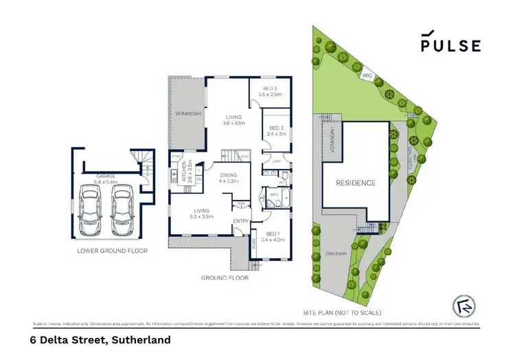 Floorplan of Homely house listing, 6 Delta Street, Sutherland NSW 2232