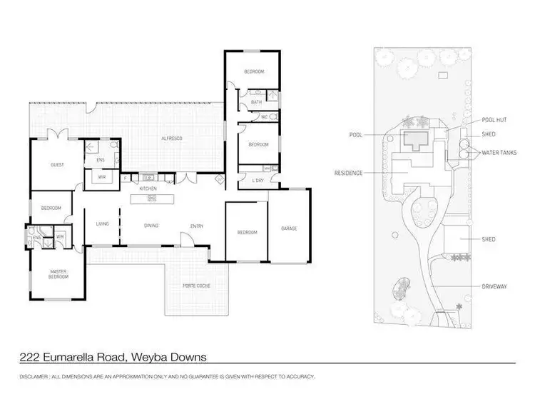 Floorplan of Homely house listing, 222 Eumarella Road, Weyba Downs QLD 4562