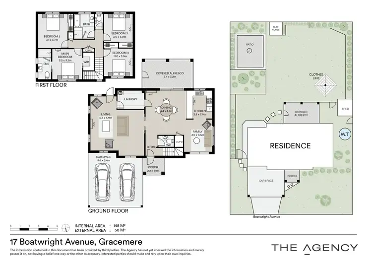 Floorplan of Homely house listing, 17 Boatwright Avenue, Gracemere QLD 4702
