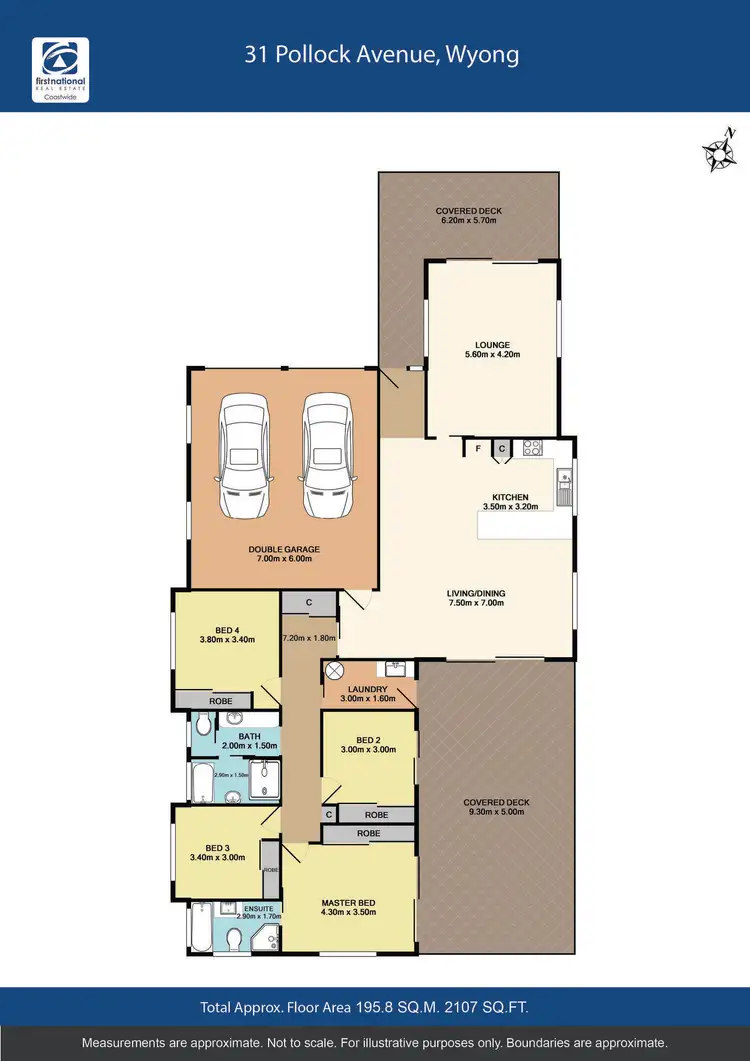 Floorplan of Homely house listing, 31 Pollock Avenue, Wyong NSW 2259