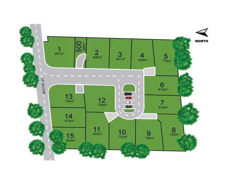 Floorplan of Homely land listing, LOT 5 Greens Vista Place, Yaroomba QLD 4573