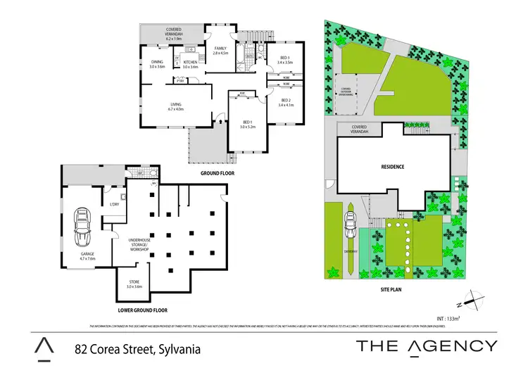 Floorplan of Homely house listing, 82 Corea Street, Sylvania NSW 2224