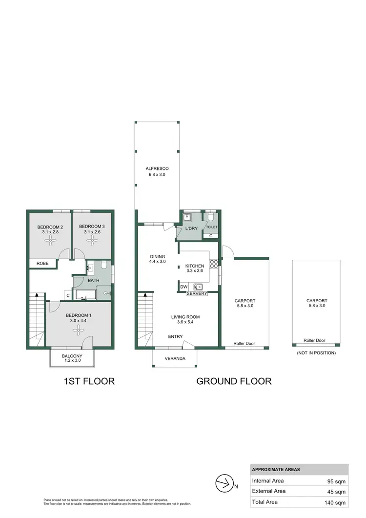 Floorplan of Homely townhouse listing, 9/28 Clifton Street, Camden Park SA 5038