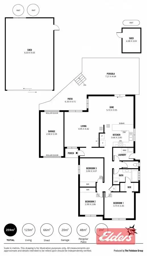 Floorplan of Homely house listing, 24 Oaklands Circuit, Hewett SA 5118