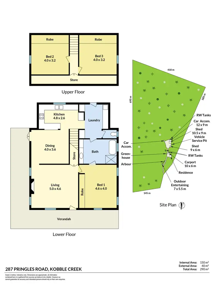 Floorplan of Homely house listing, 287 Pringles Road, Kobble Creek QLD 4520