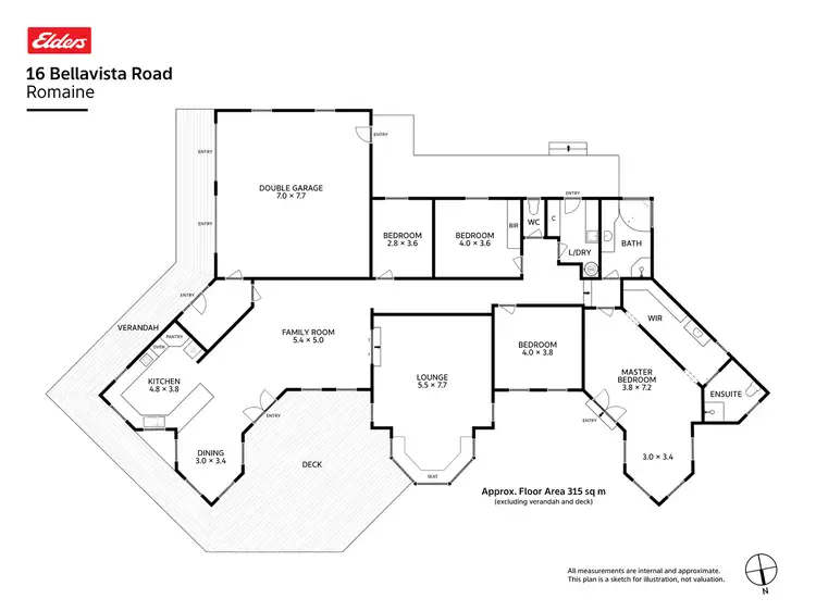 Floorplan of Homely rural property listing, 16 Bellavista Road, Romaine TAS 7320
