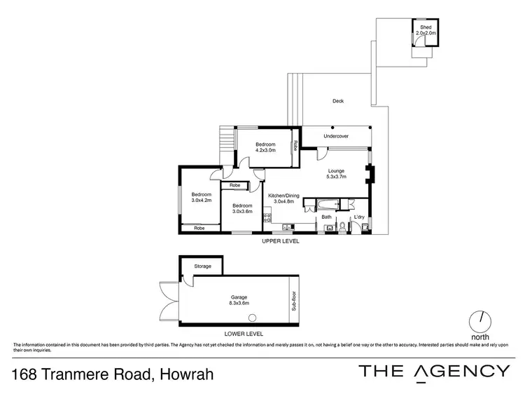 Floorplan of Homely house listing, 168 Tranmere Road, Howrah TAS 7018