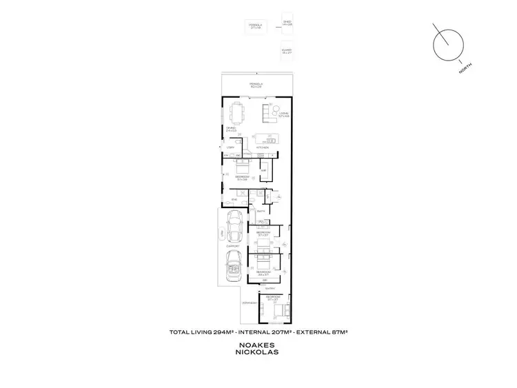 Floorplan of Homely house listing, 55 Regent Street, Kensington SA 5068