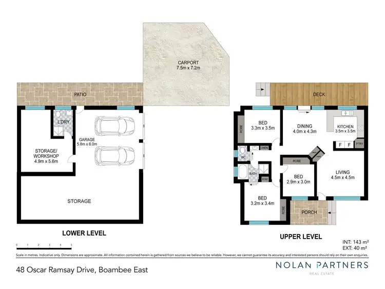 Floorplan of Homely house listing, 48 Oscar Ramsay Drive, Boambee East NSW 2452