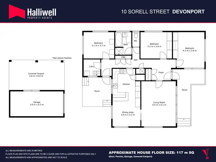 Floorplan of Homely house listing, 10 Sorell Street, Devonport TAS 7310