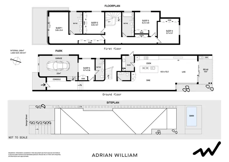 Floorplan of Homely house listing, 17B George Street, Marrickville NSW 2204