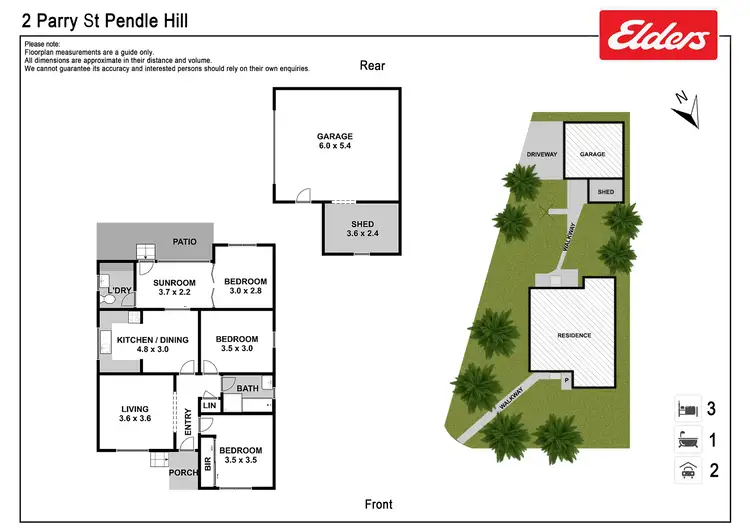 Floorplan of Homely house listing, 2 Parry Street, Pendle Hill NSW 2145