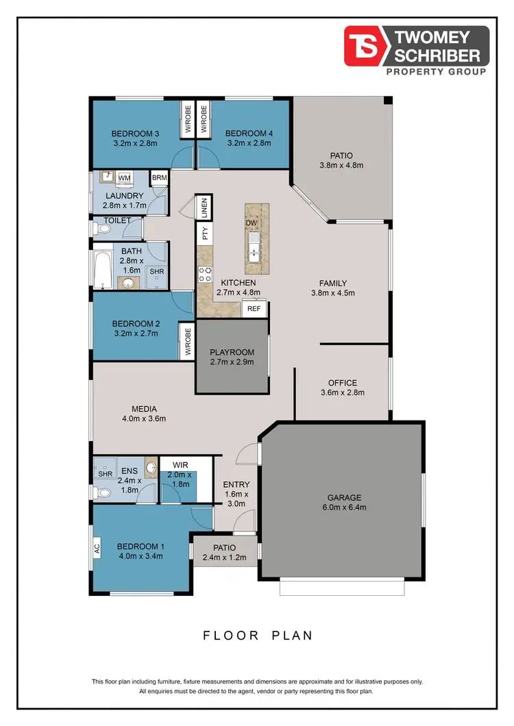 Floorplan of Homely house listing, 36 Angor Road, Trinity Park QLD 4879