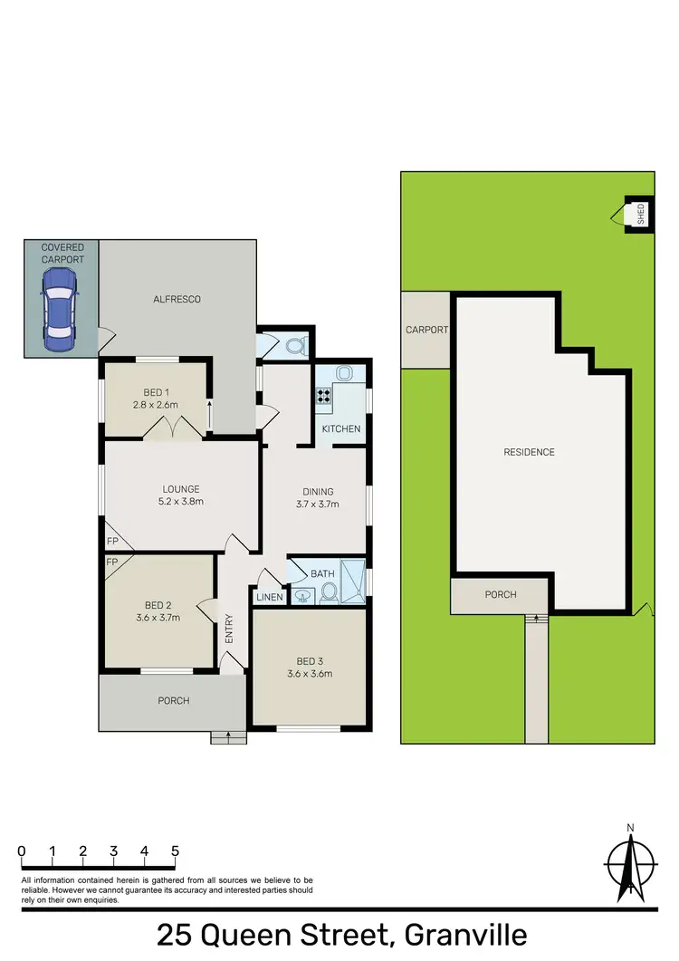 Floorplan of Homely house listing, 25 Queen Street, Granville NSW 2142
