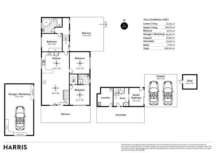 Floorplan of Homely house listing, 23 Hill View Road, Bridgewater SA 5155