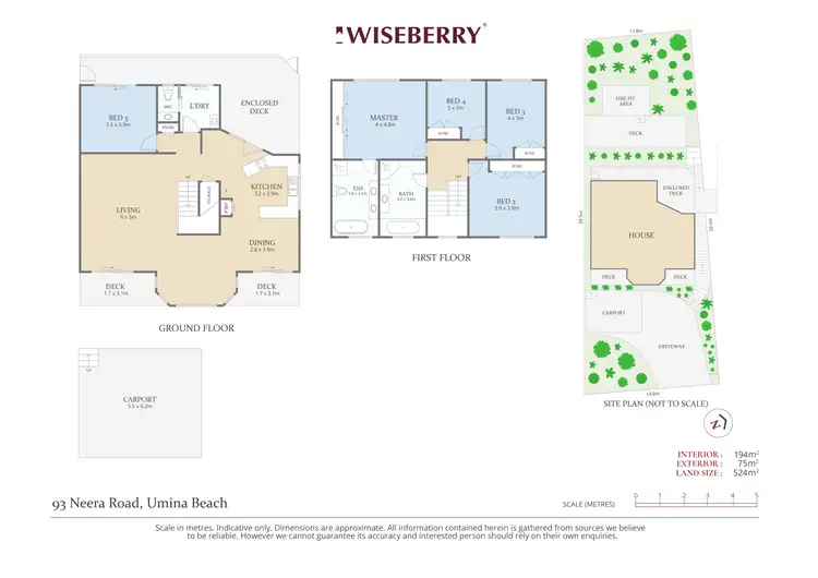 Floorplan of Homely house listing, 93 Neera Road, Umina Beach NSW 2257
