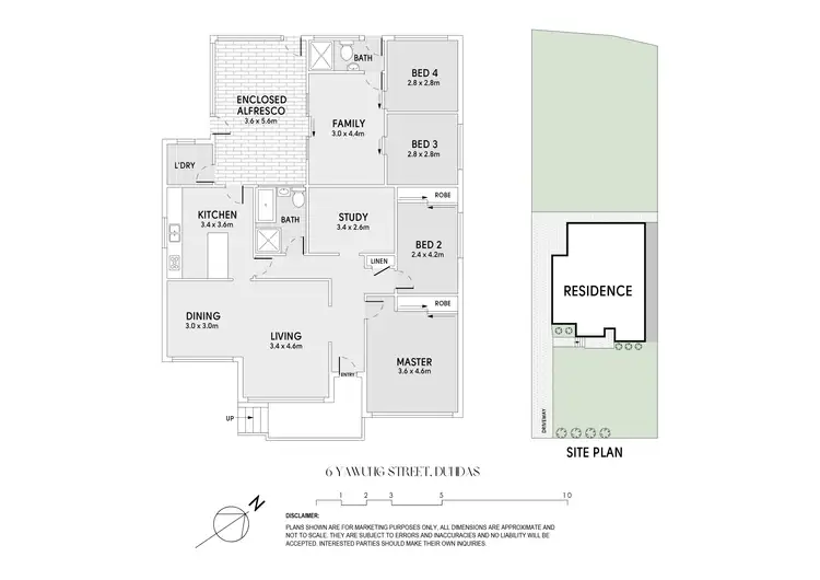 Floorplan of Homely house listing, 6 Yawung Street, Dundas NSW 2117