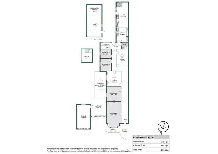 Floorplan of Homely house listing, 19 Eighth Avenue, St Peters SA 5069