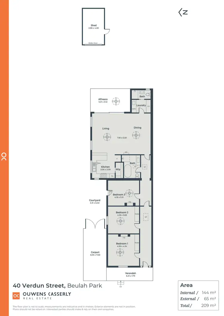 Floorplan of Homely house listing, 40 Verdun Street, Beulah Park SA 5067
