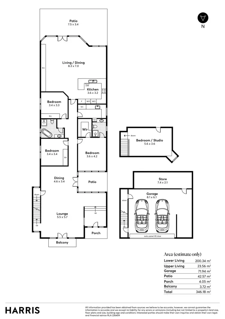 Floorplan of Homely house listing, 20 Highfield Avenue, St Georges SA 5064