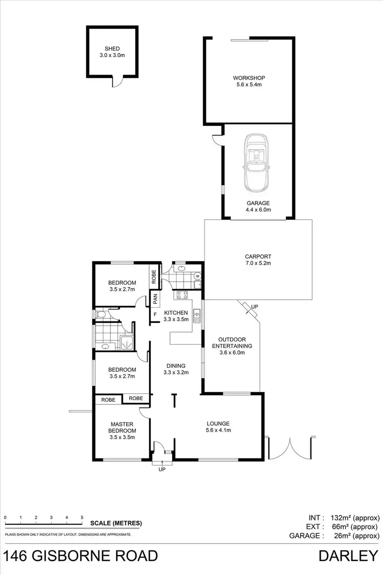 Floorplan of Homely house listing, 146 Gisborne Road, Darley VIC 3340