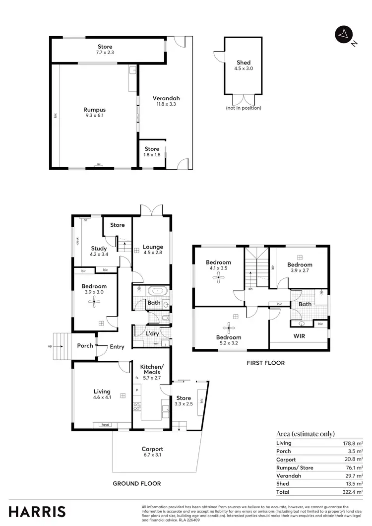 Floorplan of Homely house listing, 7 High Street, Seacliff Park SA 5049