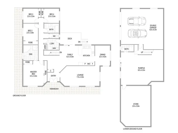 Floorplan of Homely house listing, 2 Kennedy Avenue, Jerrabomberra NSW 2619