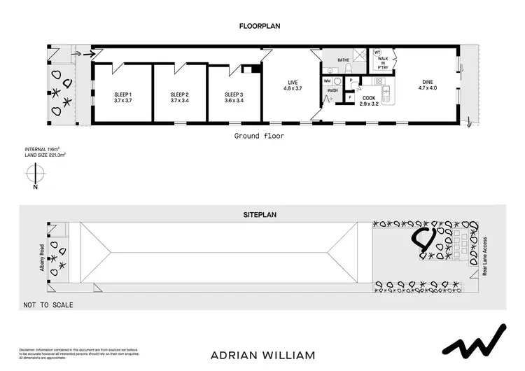 Floorplan of Homely house listing, 250 Albany Road, Petersham NSW 2049