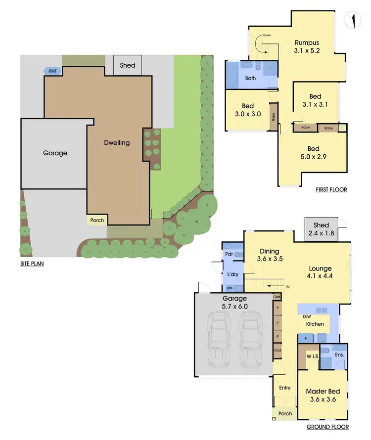 Floorplan of Homely house listing, 82 Rosella Street, Doncaster East VIC 3109