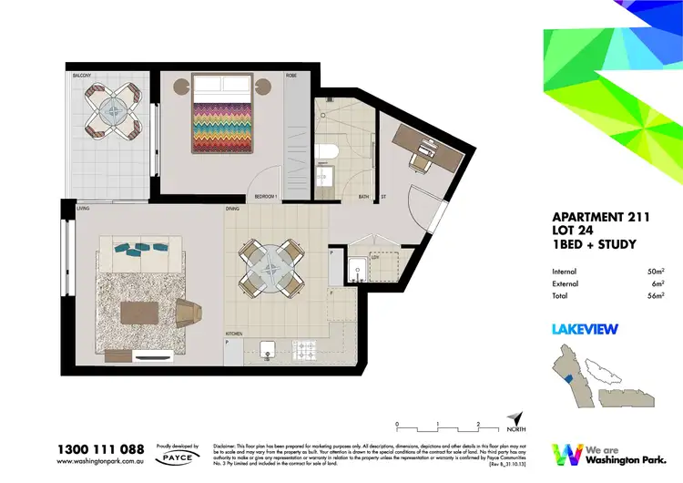 Floorplan of Homely apartment listing, 211/5 Vermont Crescent, Riverwood NSW 2210