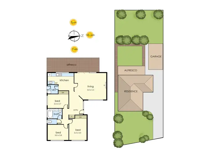 Floorplan of Homely house listing, 11 Sandgate Avenue, Frankston VIC 3199